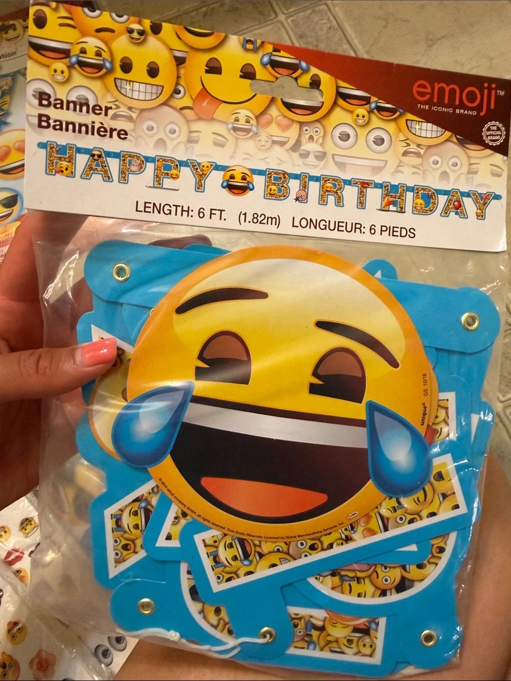 Yellow Emoji Party Supplies Set - Plates, Balloons, Banners & More